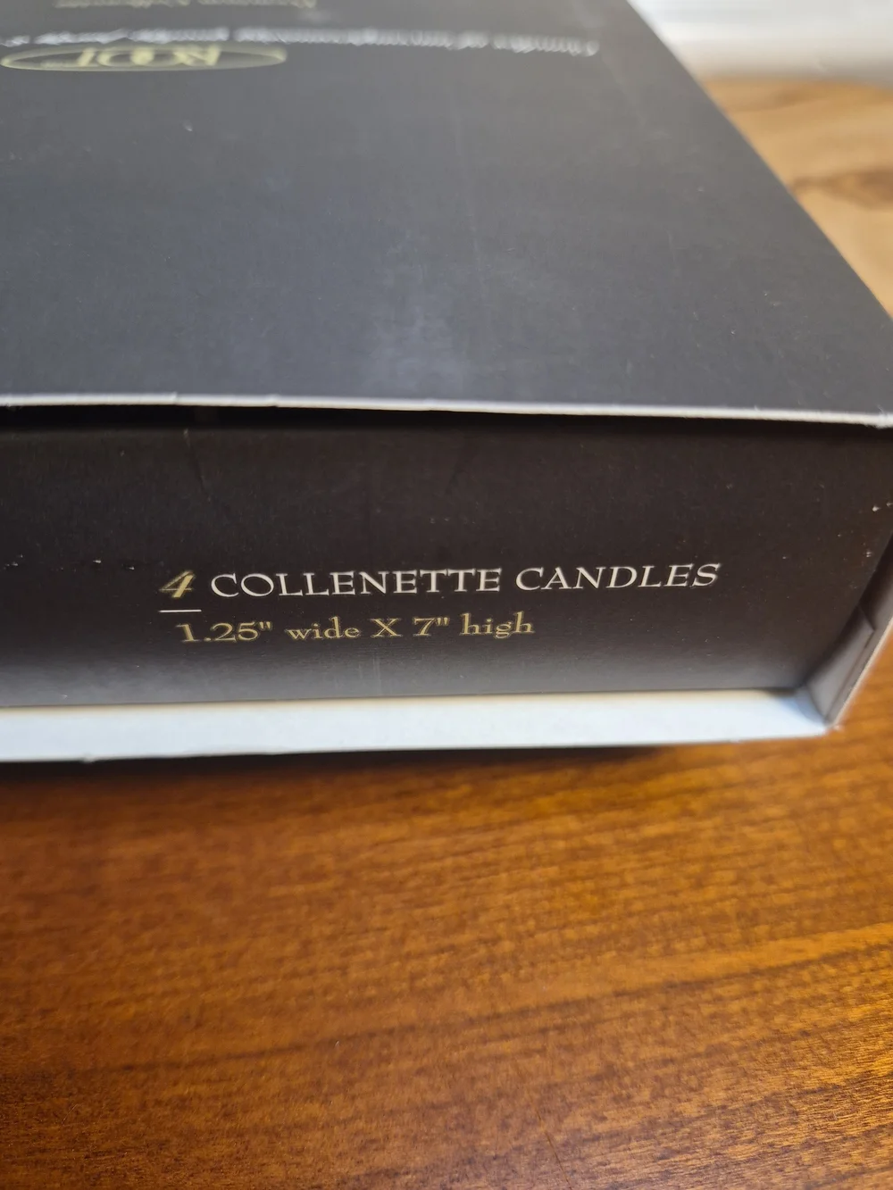 Roots Olived  Premium Collenette Candles Gift Box 7in‎ Tall